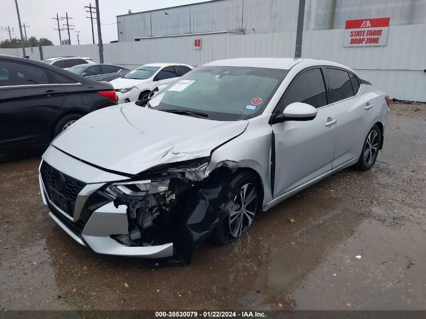 2022 NISSAN SENTRA SV XTRONIC CVT - 3N1AB8CV4NY239670