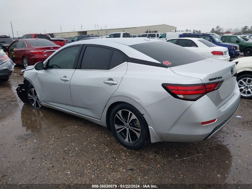 2022 NISSAN SENTRA SV XTRONIC CVT - 3N1AB8CV4NY239670