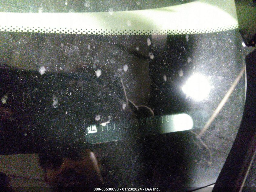 2015 CHEVROLET MALIBU 2LZ - 1G11G5SX4FF104626