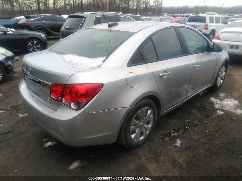 2015 CHEVROLET CRUZE LS AUTO - 1G1PA5SG5F7218317