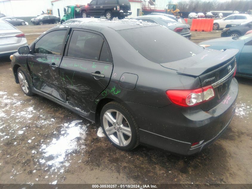 2013 TOYOTA COROLLA S - 2T1BU4EE4DC068581