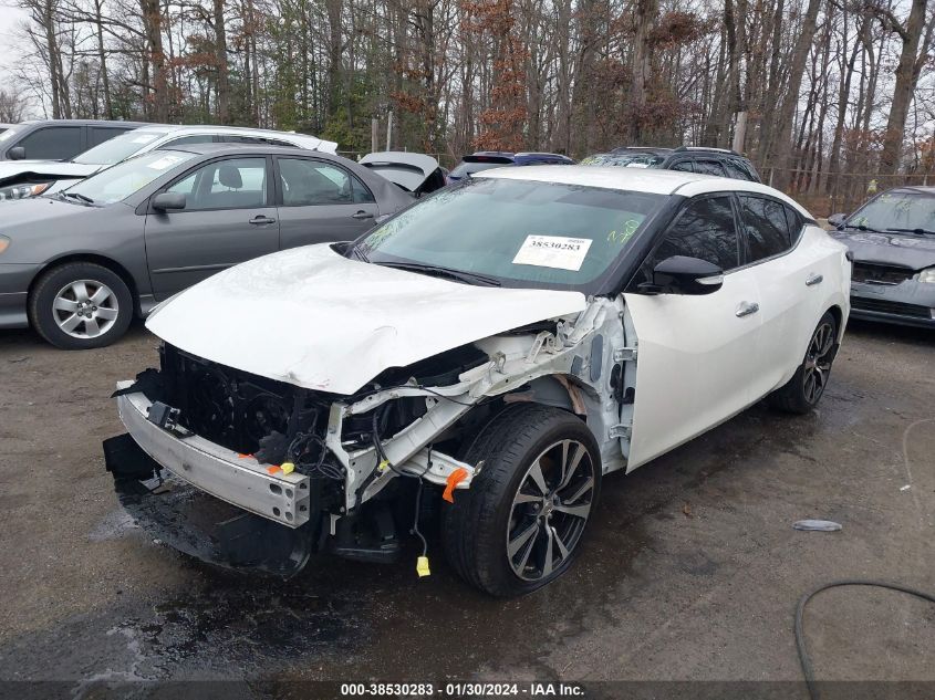 2019 NISSAN MAXIMA 3.5 SV - 1N4AA6AV0KC378132