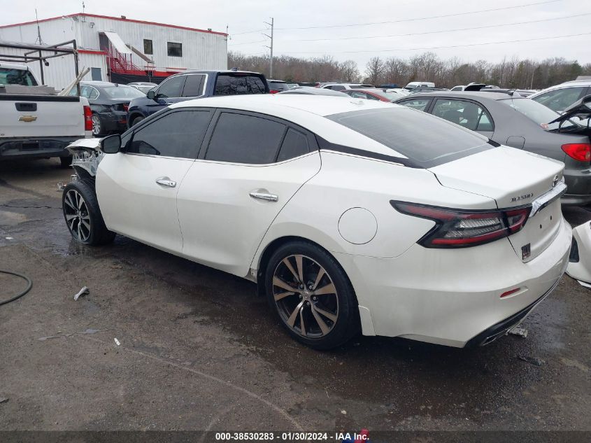 2019 NISSAN MAXIMA 3.5 SV - 1N4AA6AV0KC378132