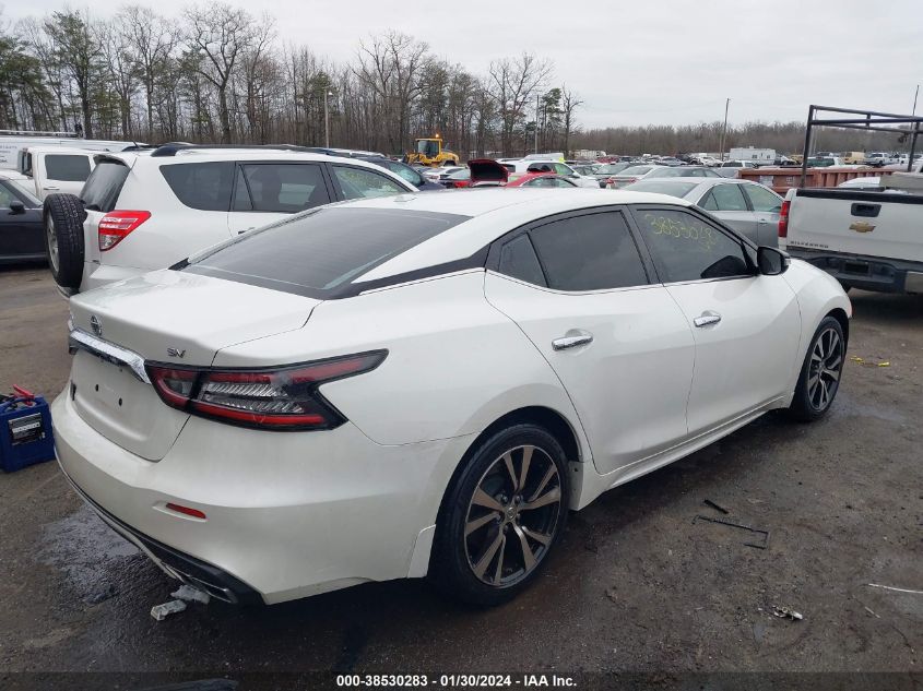 2019 NISSAN MAXIMA 3.5 SV - 1N4AA6AV0KC378132