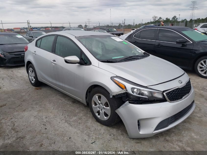 2017 KIA FORTE LX - 3KPFK4A73HE019054
