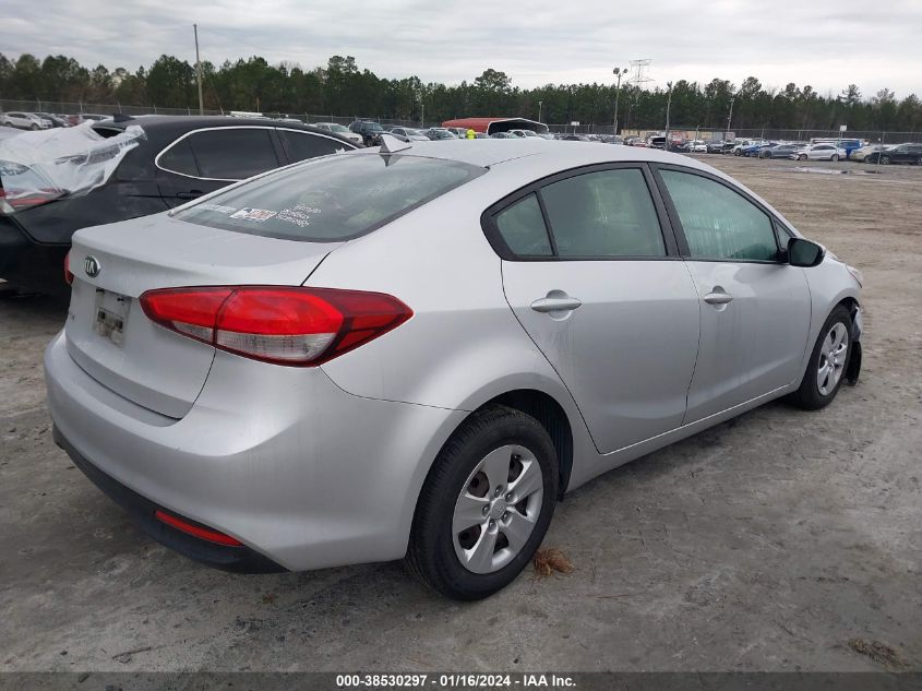 2017 KIA FORTE LX - 3KPFK4A73HE019054