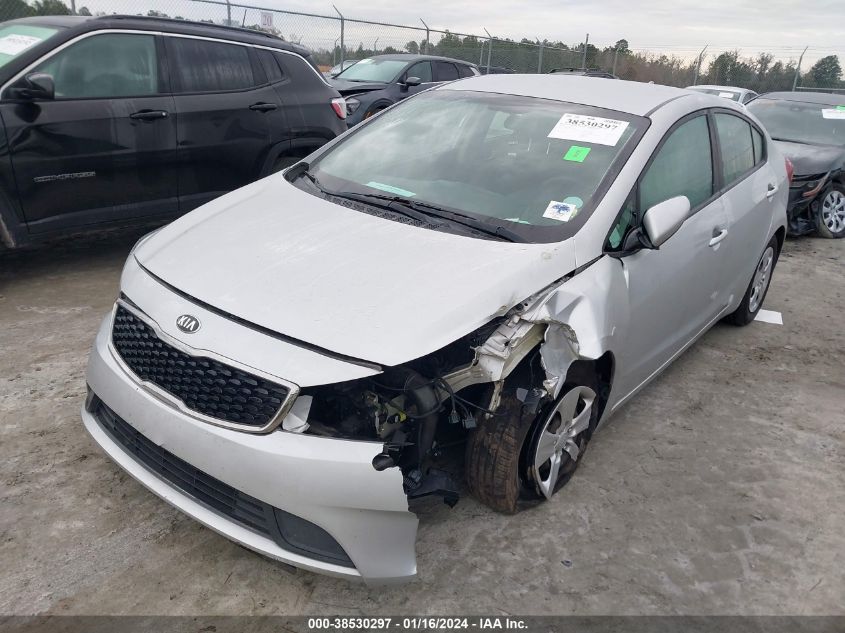 2017 KIA FORTE LX - 3KPFK4A73HE019054