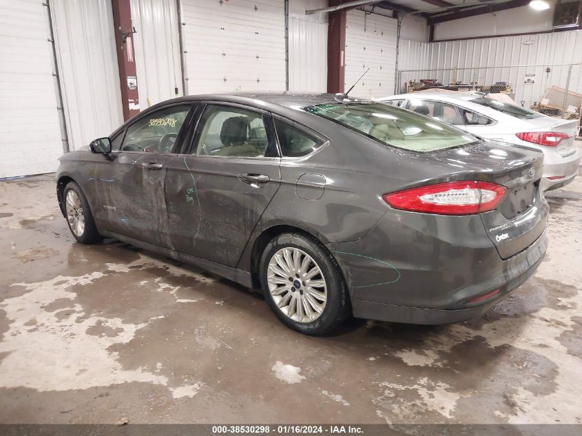 2015 FORD FUSION HYBRID SE - 3FA6P0LU0FR156199