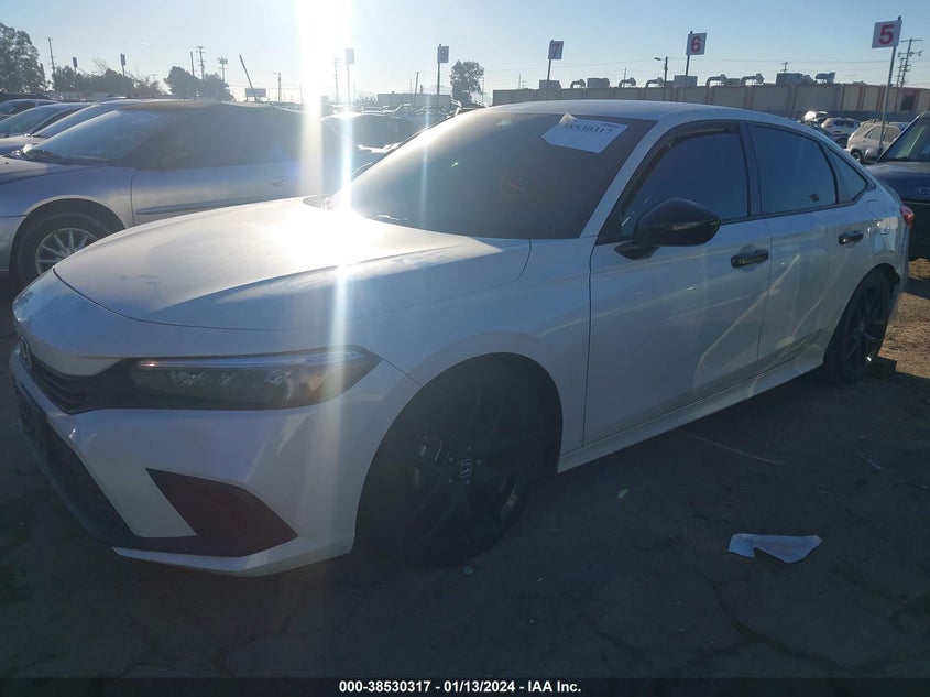 VIN 2HGFE2F53NH546211 2022 HONDA CIVIC SPORT