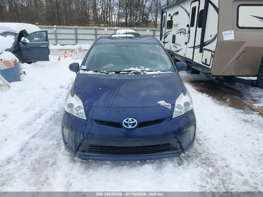 2015 TOYOTA PRIUS THREE - JTDKN3DU8F1869103
