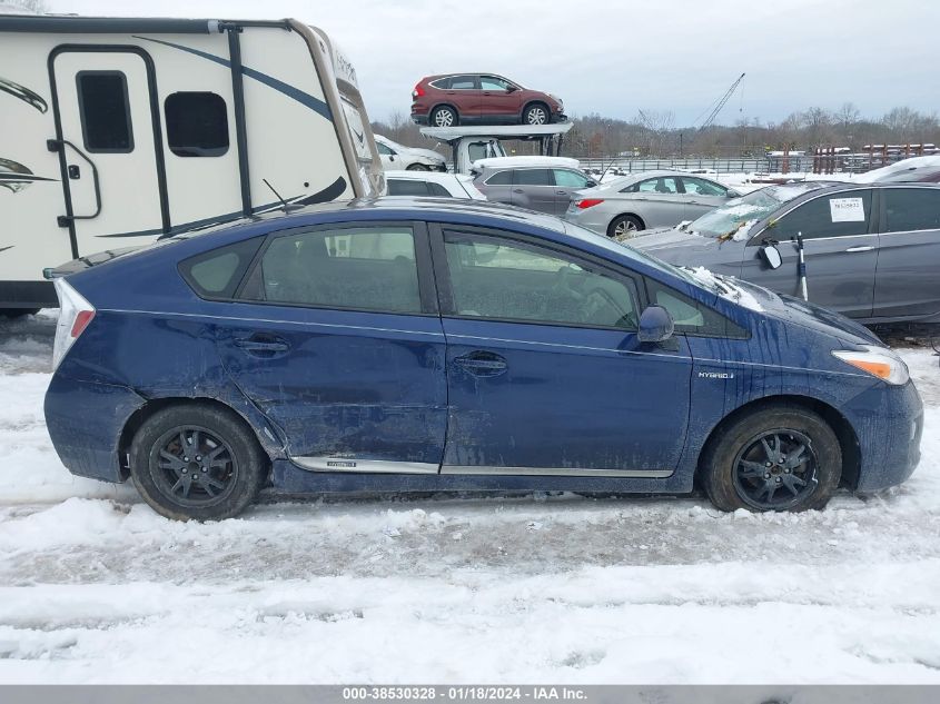 2015 TOYOTA PRIUS THREE - JTDKN3DU8F1869103