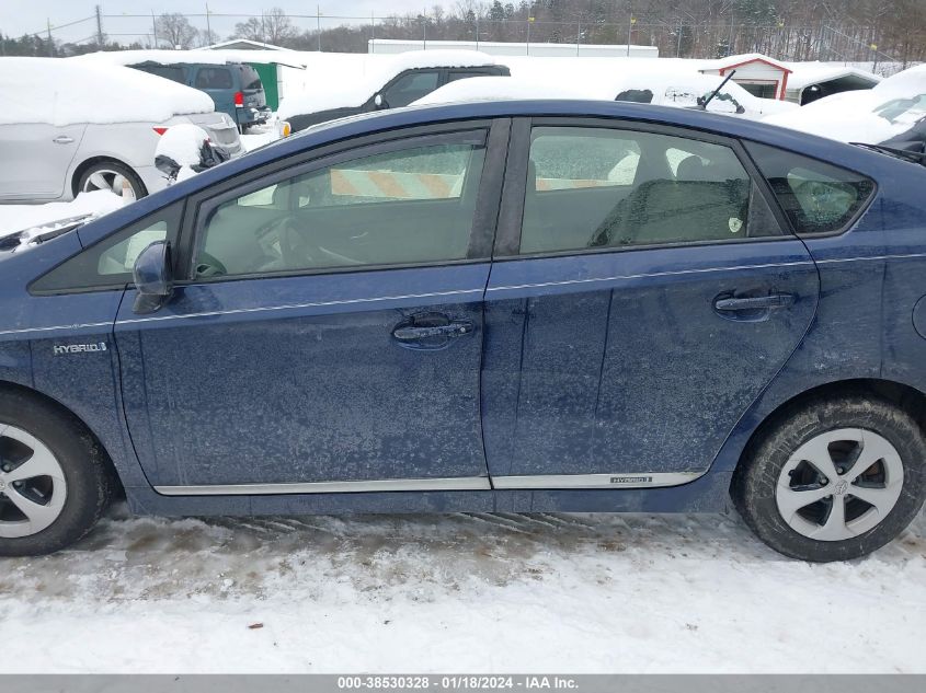 2015 TOYOTA PRIUS THREE - JTDKN3DU8F1869103