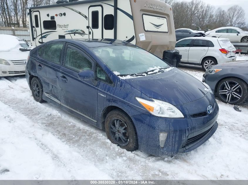 2015 TOYOTA PRIUS THREE - JTDKN3DU8F1869103