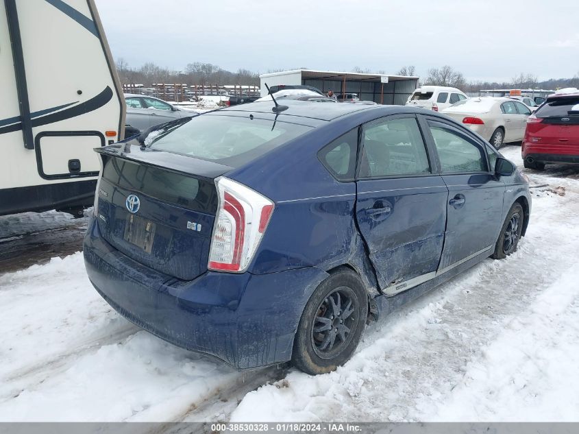 2015 TOYOTA PRIUS THREE - JTDKN3DU8F1869103