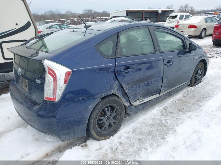 2015 TOYOTA PRIUS THREE - JTDKN3DU8F1869103