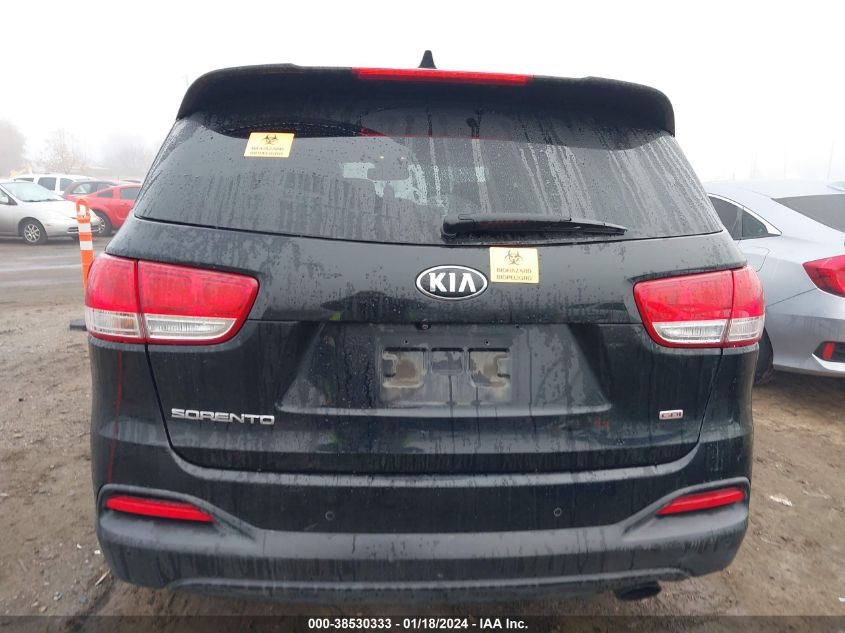 2017 KIA SORENTO 2.4L LX - 5XYPG4A37HG191139