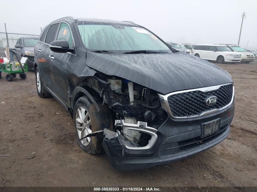 2017 KIA SORENTO 2.4L LX - 5XYPG4A37HG191139