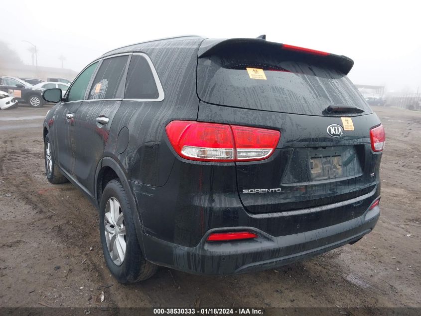 2017 KIA SORENTO 2.4L LX - 5XYPG4A37HG191139