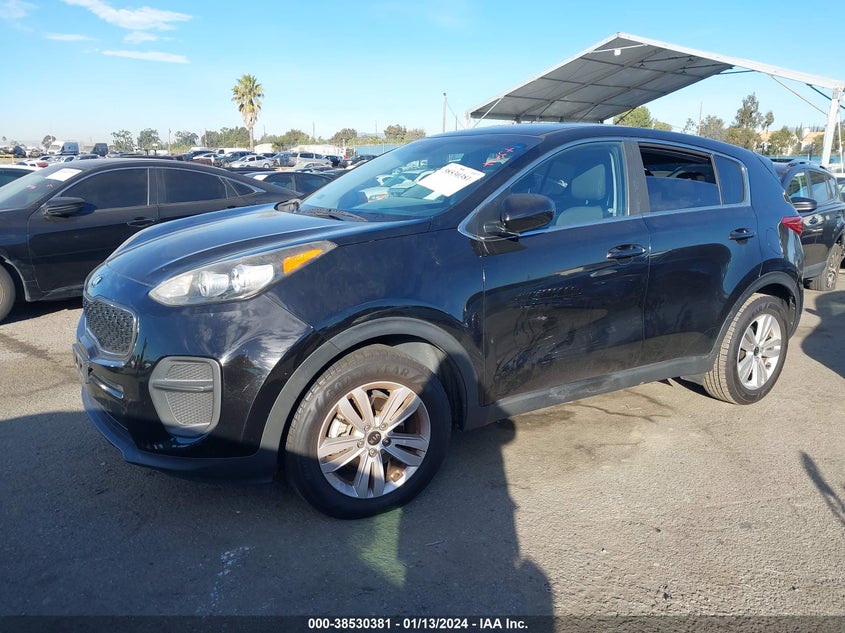 VIN KNDPM3AC6H7235504 2017 KIA SPORTAGE LX