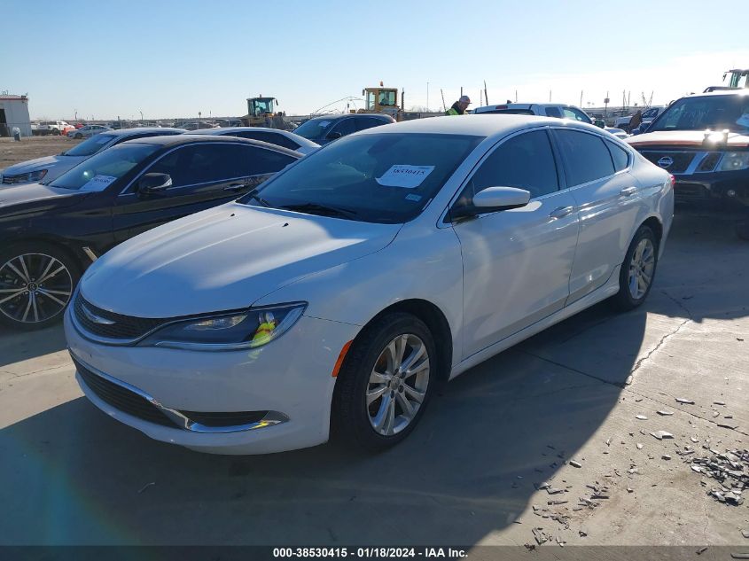 2015 CHRYSLER 200 LIMITED - 1C3CCCAB0FN688572