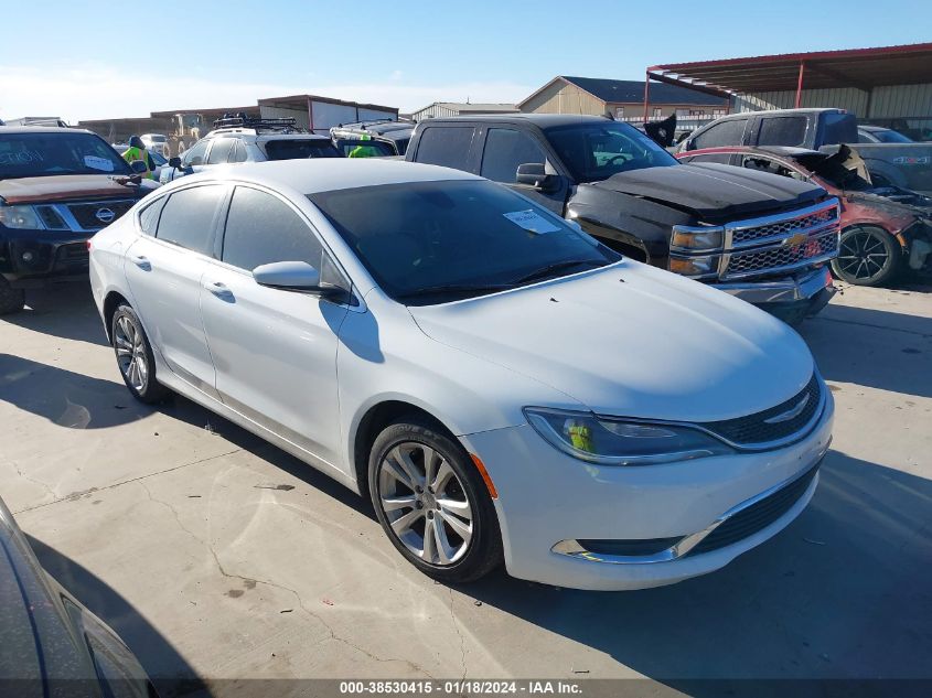 2015 CHRYSLER 200 LIMITED - 1C3CCCAB0FN688572