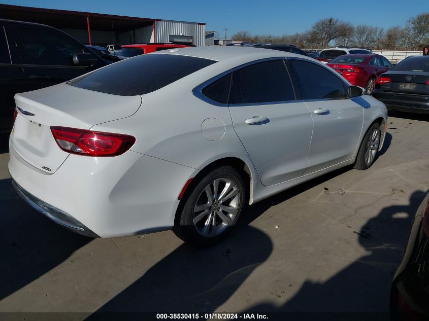 2015 CHRYSLER 200 LIMITED - 1C3CCCAB0FN688572