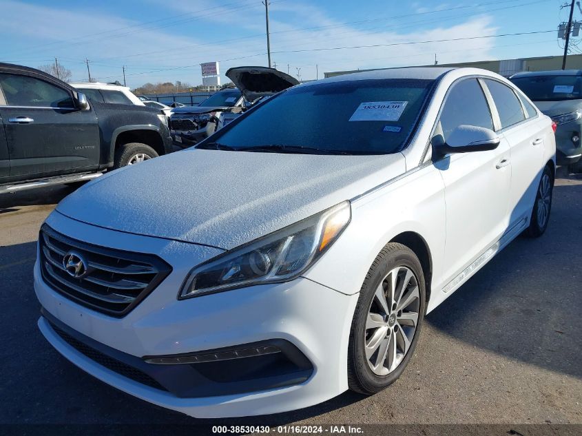 2015 HYUNDAI SONATA SPORT/LIMITED - 5NPE34AF1FH029123