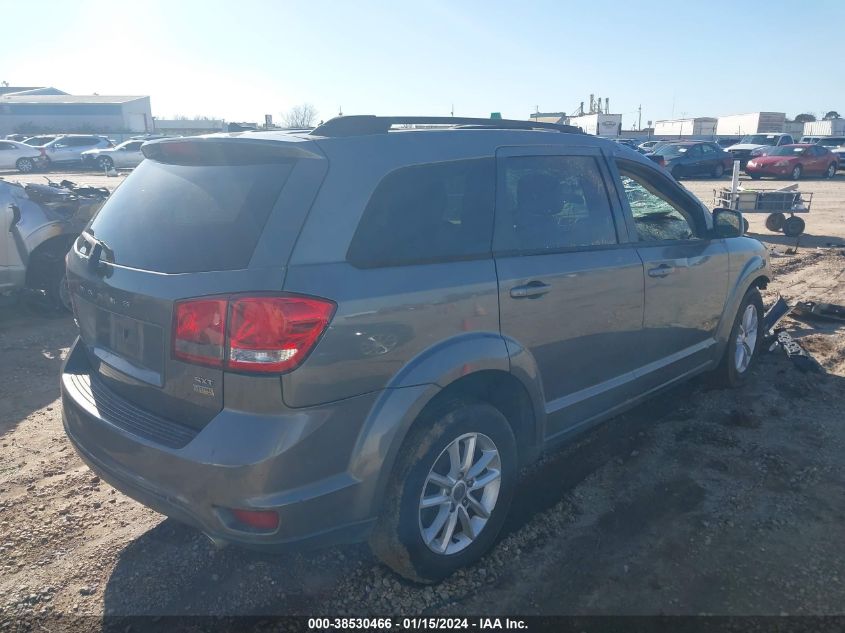 2013 DODGE JOURNEY SXT - 3C4PDCBG0DT581491