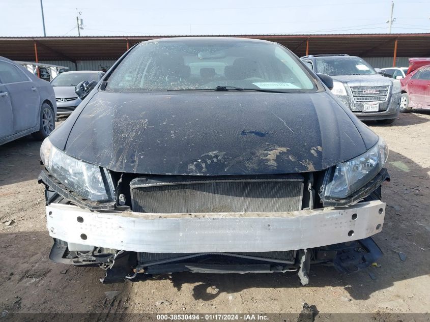 2013 HONDA CIVIC LX - 19XFB2F54DE088258