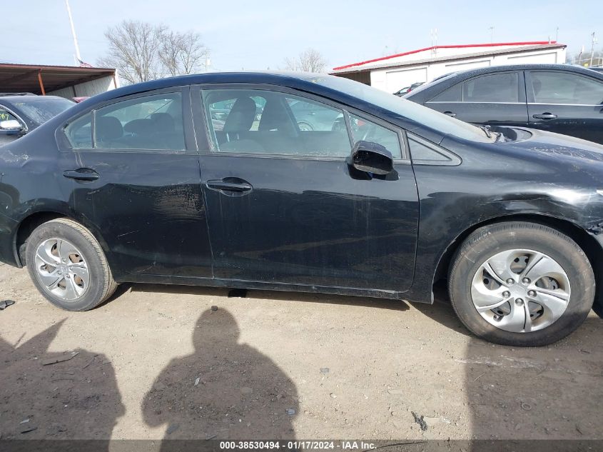 2013 HONDA CIVIC LX - 19XFB2F54DE088258