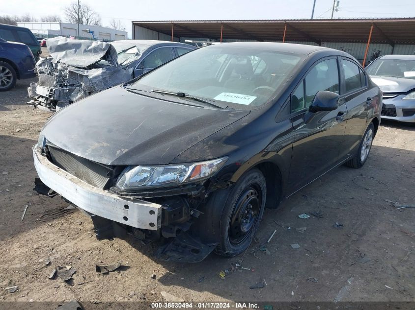 2013 HONDA CIVIC LX - 19XFB2F54DE088258