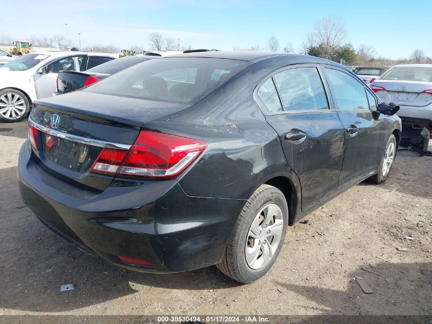 2013 HONDA CIVIC LX - 19XFB2F54DE088258