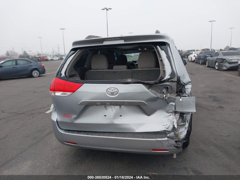 2014 TOYOTA SIENNA LE V6 8 PASSENGER - 5TDKK3DC2ES458264