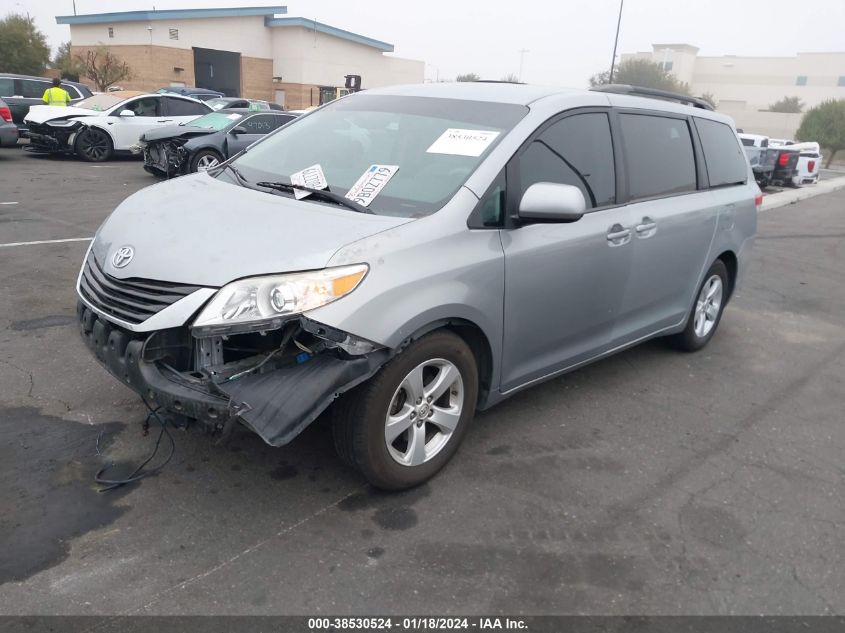 2014 TOYOTA SIENNA LE V6 8 PASSENGER - 5TDKK3DC2ES458264