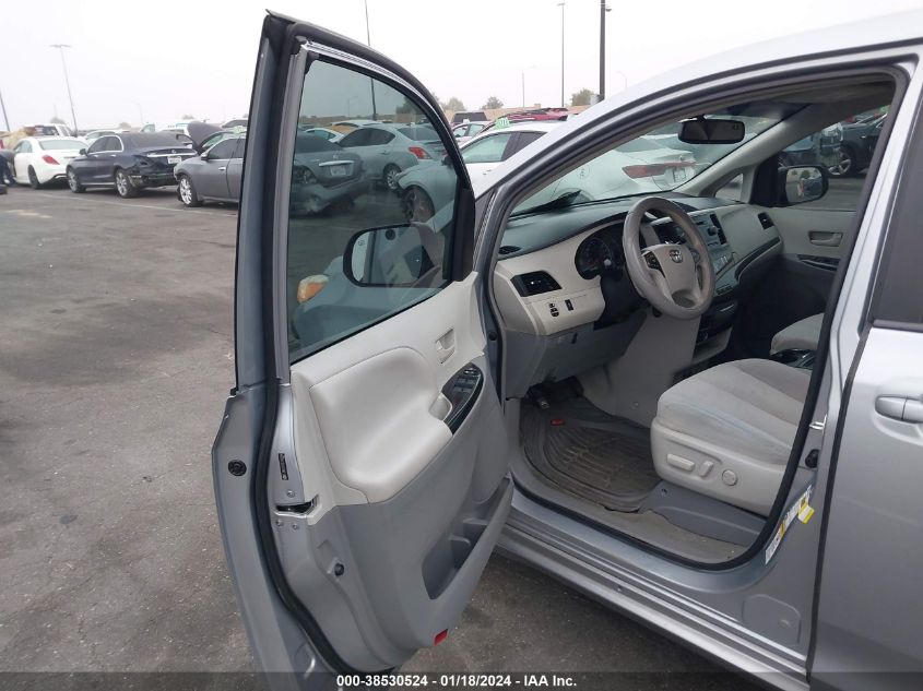 2014 TOYOTA SIENNA LE V6 8 PASSENGER - 5TDKK3DC2ES458264