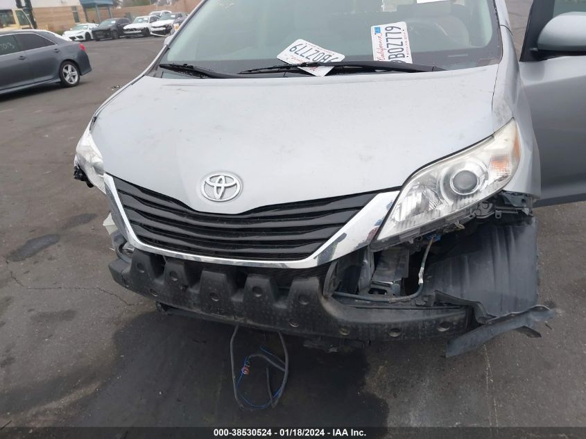 2014 TOYOTA SIENNA LE V6 8 PASSENGER - 5TDKK3DC2ES458264