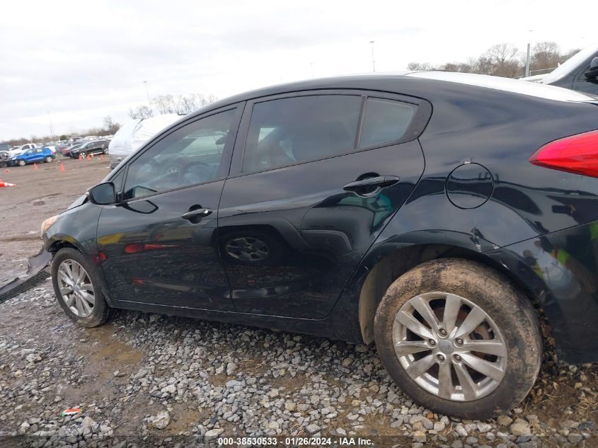 2014 KIA FORTE LX - KNAFX4A61E5082103