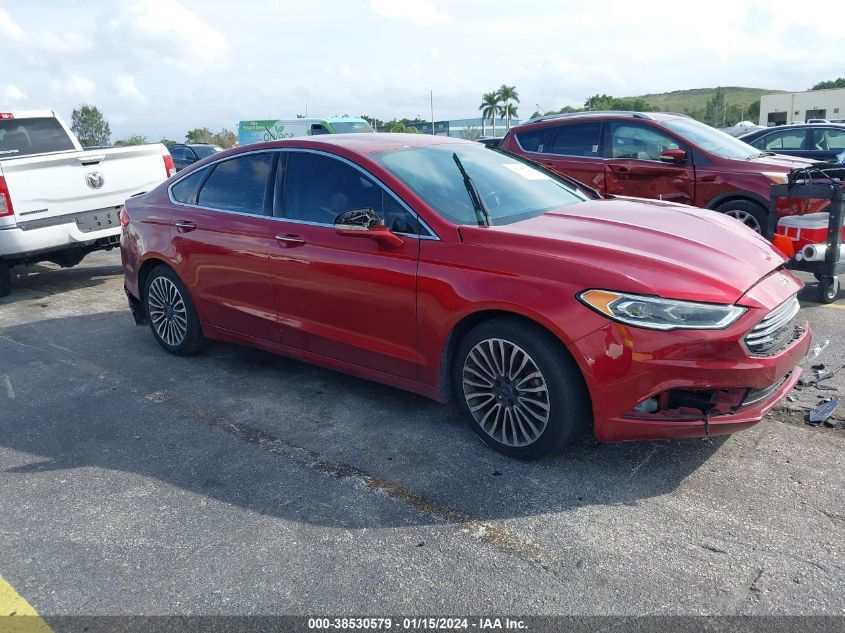 2017 FORD FUSION TITANIUM - 3FA6P0K96HR146230