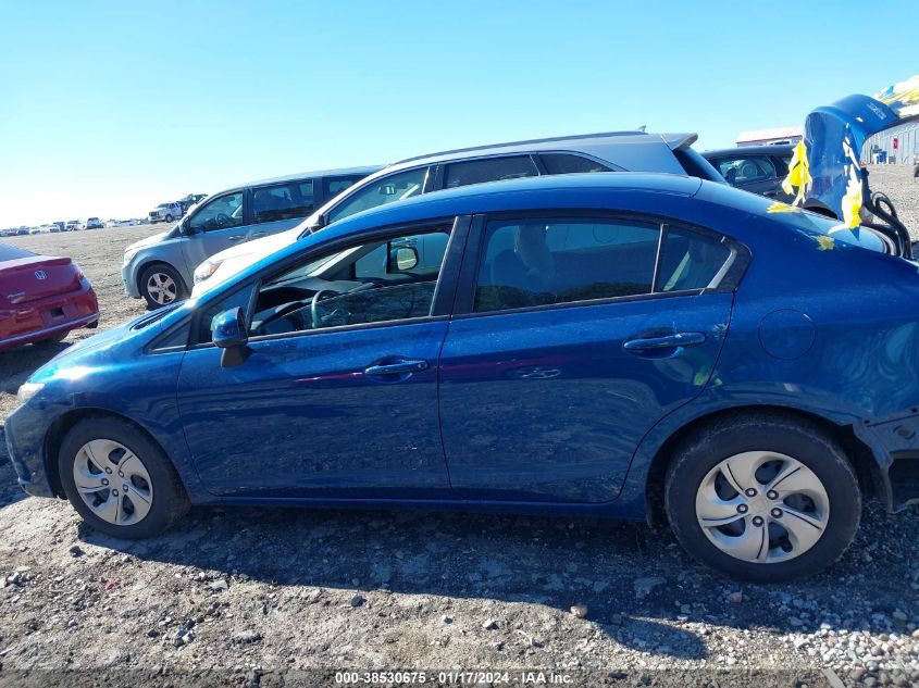 2013 HONDA CIVIC LX - 2HGFB2F55DH569142