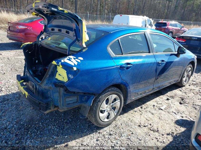 2013 HONDA CIVIC LX - 2HGFB2F55DH569142