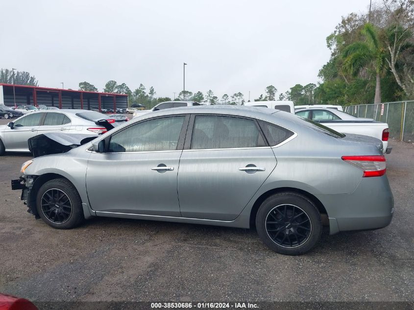 2013 NISSAN SENTRA S/SV/SR/SL - 3N1AB7AP3DL752385