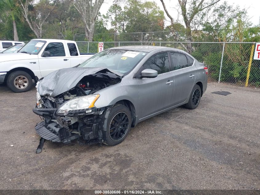 2013 NISSAN SENTRA S/SV/SR/SL - 3N1AB7AP3DL752385