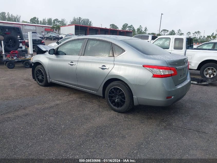 2013 NISSAN SENTRA S/SV/SR/SL - 3N1AB7AP3DL752385