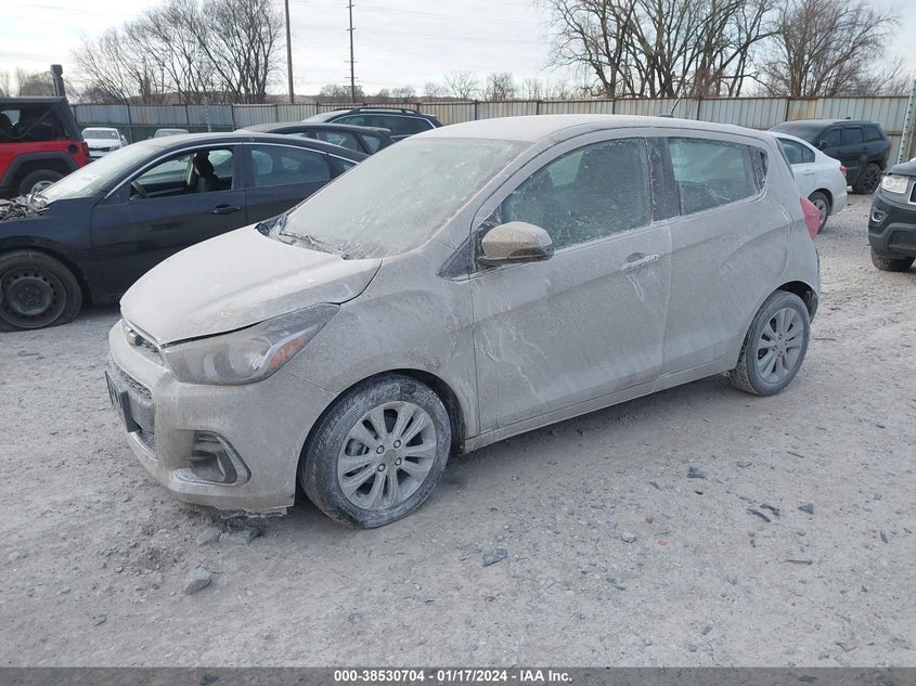 VIN KL8CF6SA6HC775829 2017 CHEVROLET SPARK 2LT