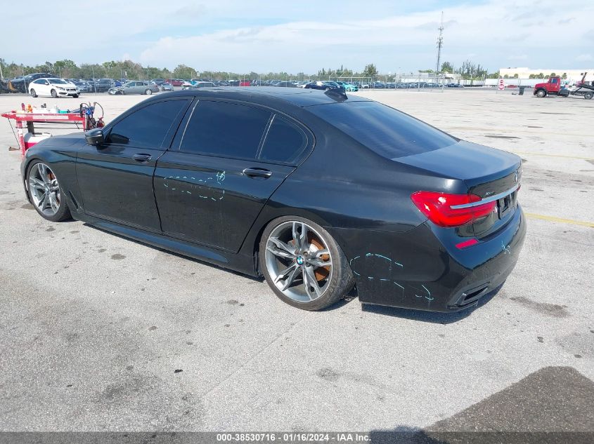 2016 BMW 750I XDRIVE - WBA7F2C53GG418664