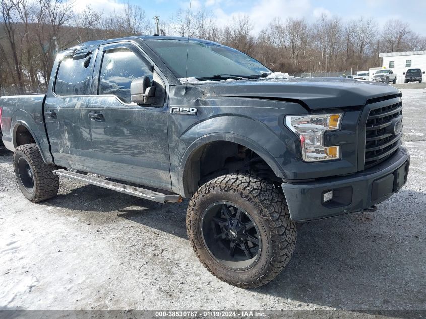 2016 FORD F-150 XLT - 1FTEW1EF9GKF29484