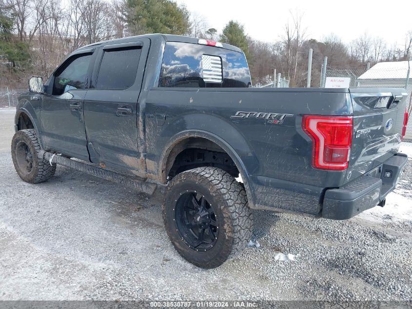 2016 FORD F-150 XLT - 1FTEW1EF9GKF29484