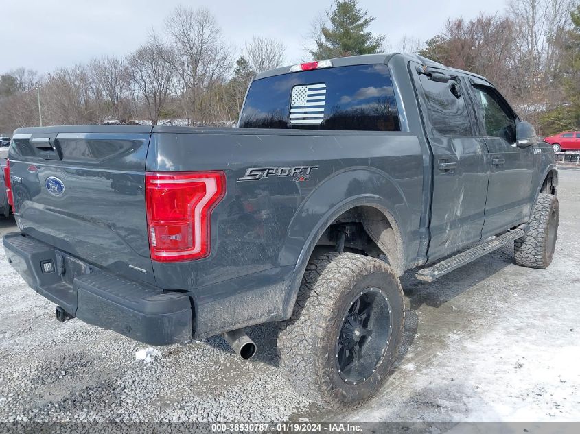 2016 FORD F-150 XLT - 1FTEW1EF9GKF29484