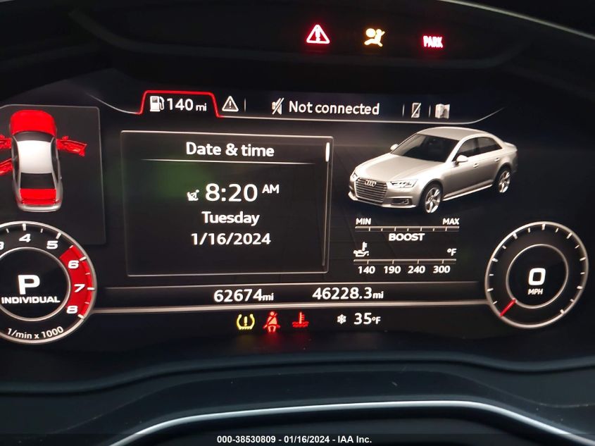 2018 AUDI S4 3.0T PREMIUM PLUS - WAUB4AF42JA064479