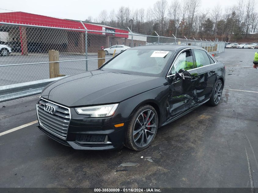 2018 AUDI S4 3.0T PREMIUM PLUS - WAUB4AF42JA064479